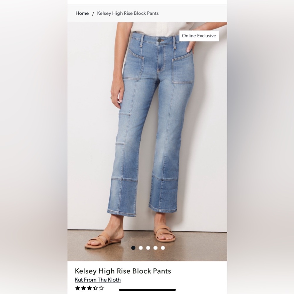 Kut from the Kloth Kelsey jeans size 12
